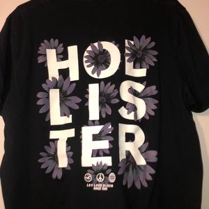 holister flower collection tee shirt